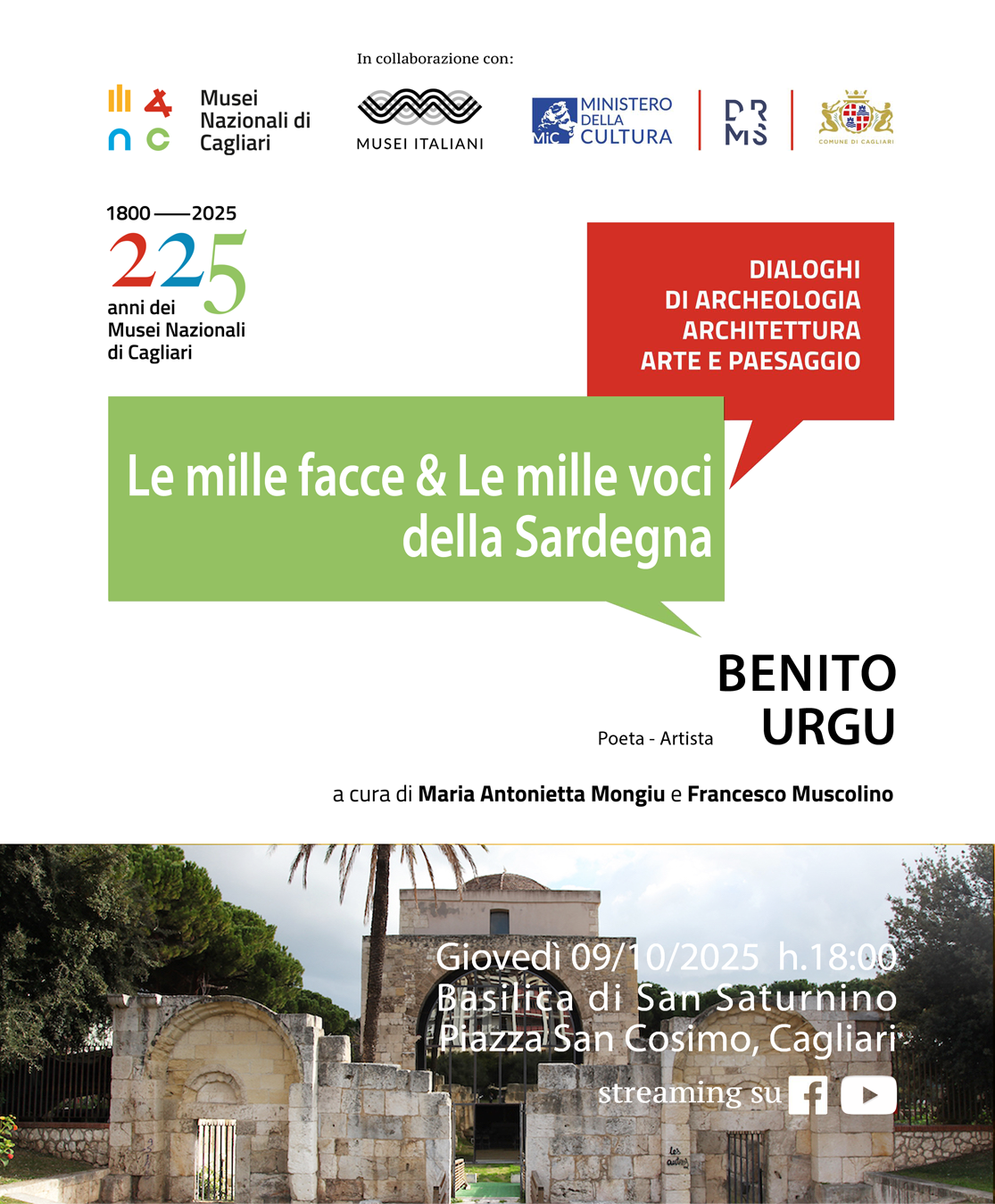 "Le mille facce & Le mille voci della Sardegna" - Dialoghi di archeologia, architettura, arte e paesaggio